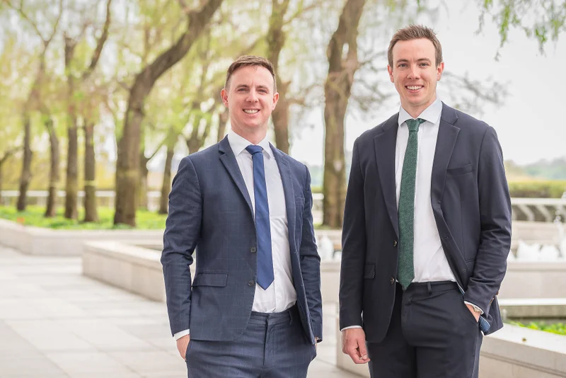 Eoin Duffy and Tom Duffy, founders of Jimmy's Coffee